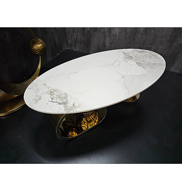 Set măsuțe cafea cu blat din compozit și picioare din inox Nova - CT2318 [9]