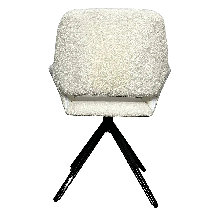 Scaun dining din stofă și picioare din metal Lira - DC2361 [2]