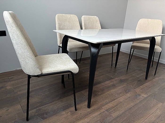 Set masa dining Compact si 6 scaune Delfo [3]