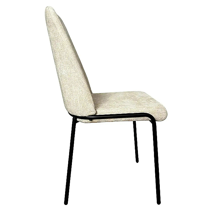 Scaun dining din stofă și picioare din metal Delfo - DC2480 [2]