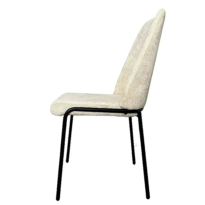 Scaun dining din stofă și picioare din metal Delfo - DC2480 [4]