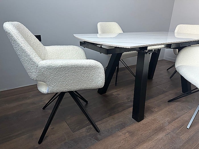 Set masa dining Extensia si 4 scaune Lira [5]