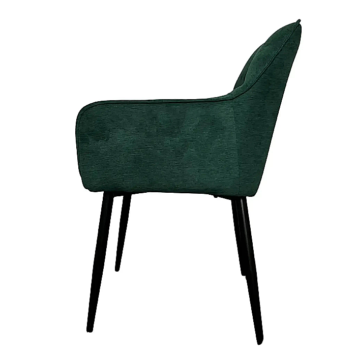 Scaun dining din stofă și picioare din metal Pavia - DC2378 [4]