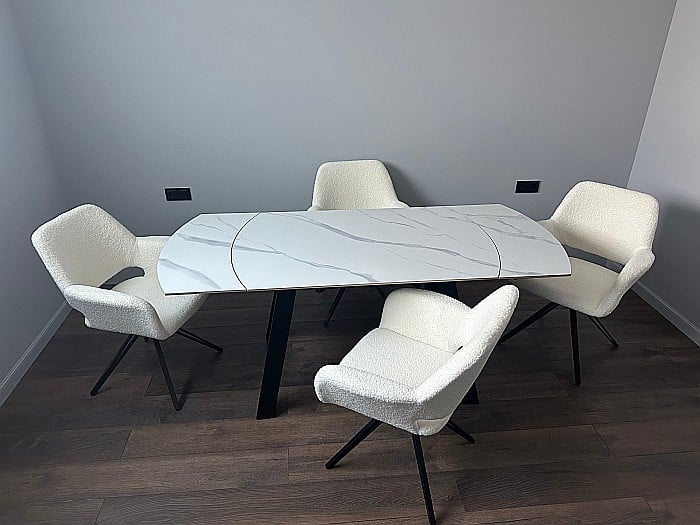 Set masa dining Extensia si 6 scaune Lira [6]