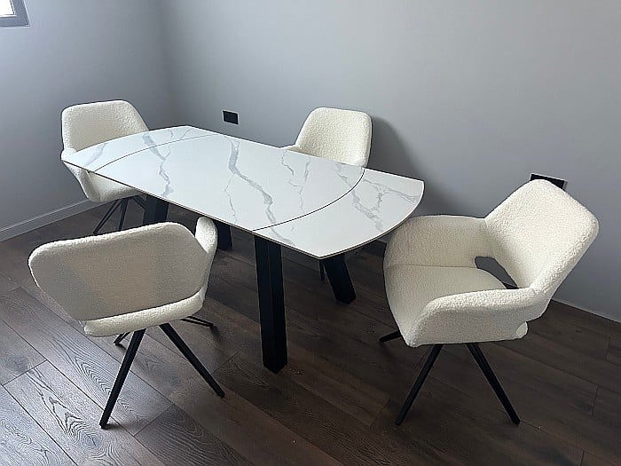 Set masa dining Extensia si 6 scaune Lira [5]