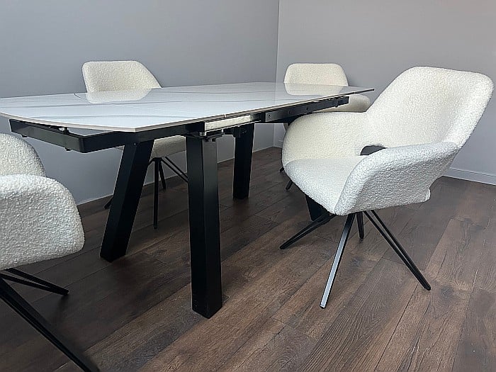 Set masa dining Extensia si 6 scaune Lira [4]