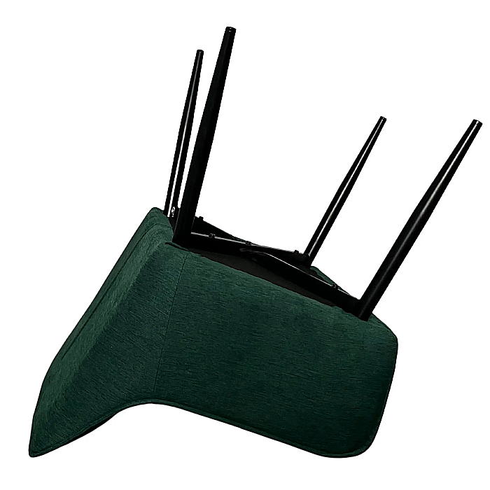 Scaun dining din stofă și picioare din metal Pavia - DC2378 [5]