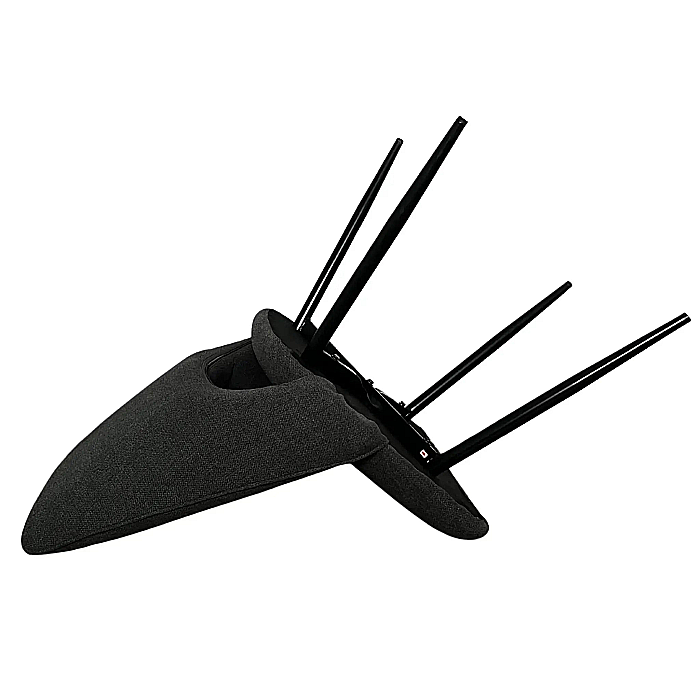 Scaun dining din stofă și picioare din metal Parma - DC2364 [4]