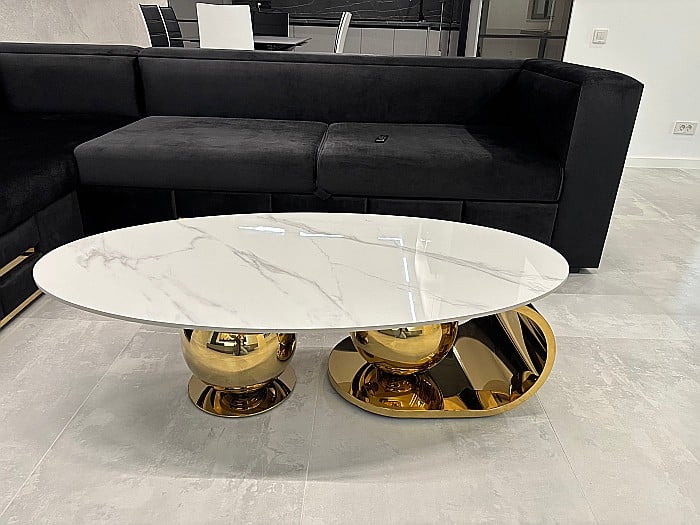 Set măsuțe cafea cu blat din compozit și picioare din inox Nova - CT2318 [6]