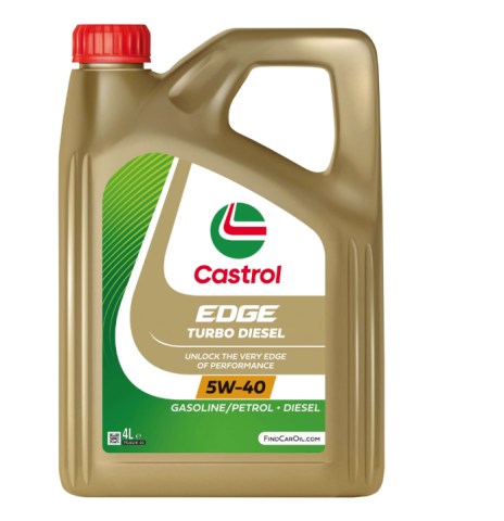 Uleiuri - CASTROL EDGE TURBO DIESEL 5W-40 4 LT