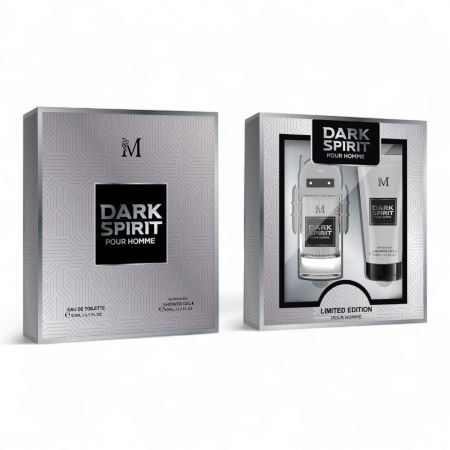 Seturi si Pachete - Set Cadou barbati: Dark Spirit Pour Homme – Apa de Parfum 50ml + Gel de dus 50ml