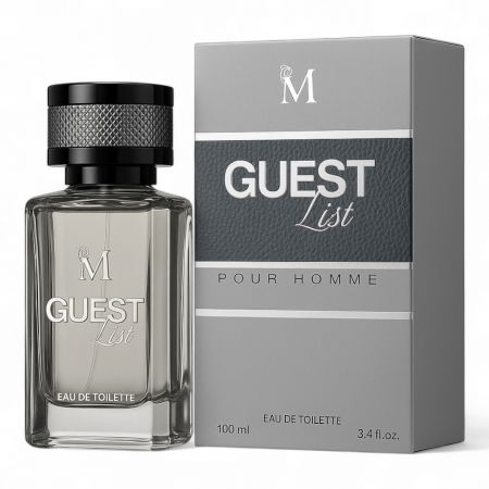 Parfumuri Florale - Guest List 100ml - Apa de Parfum, barbati