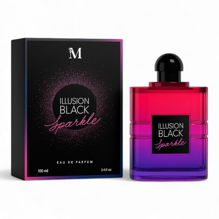 Parfumuri Fructate - Illusion Black Sparkle for Men 100ml - Apa Parfum, unisex