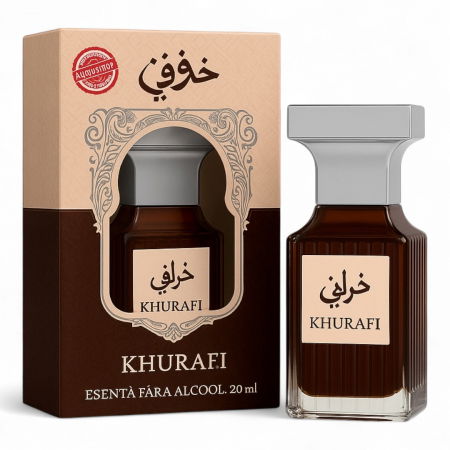 Parfumuri Orientale - Khurafi – Esență fără alcool 20 ml | Parfum Oriental Lemnos Dulce