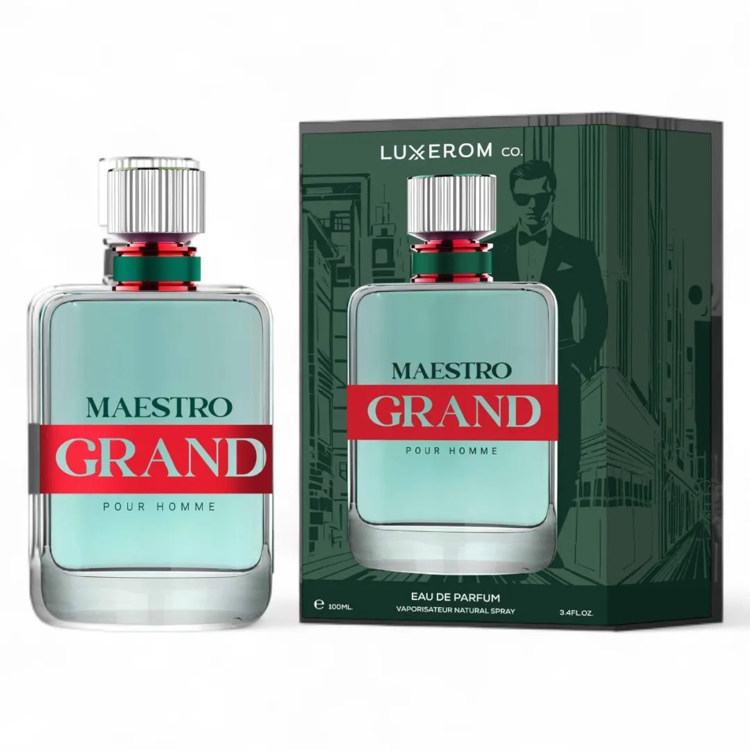 Parfumuri Fructate - Maestro Grand 100 ml - Luxerom Apa Parfum, barbati