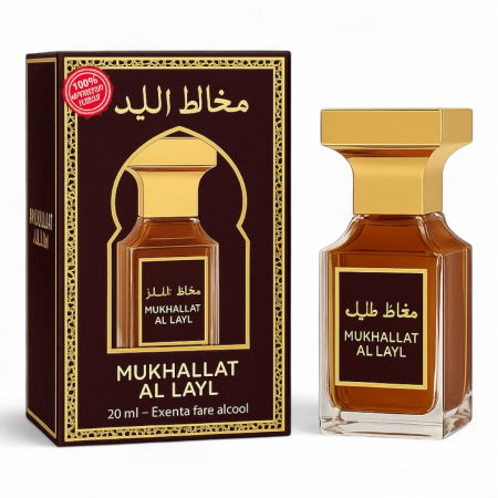 Parfumuri Orientale - Mukhallat Al Layl – Esență fără alcool 20 ml | Parfum Oriental Lemnos