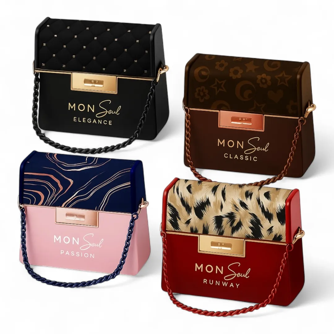 Seturi si Pachete - Set 4 Parfumuri Dama 100ml - Colectia  Mon Seul - Elegance, Classic, Passion, Runway