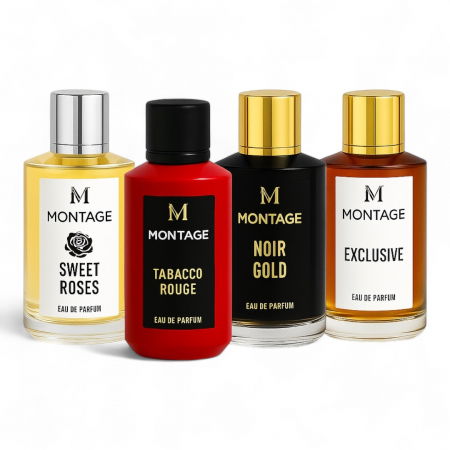 Seturi si Pachete - Set 4 Parfumuri Unisex-Sweet Roses+Tabacco Rouge+Noir Gold+Exclusive