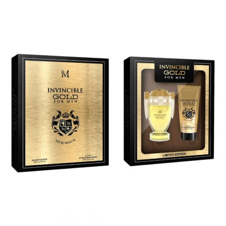 Seturi si Pachete - Set Cadou Invincible Gold for Men Limited Edition