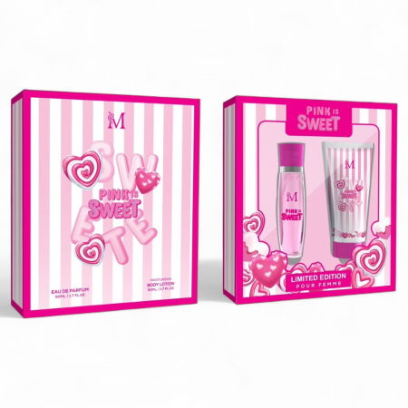 Seturi si Pachete - Set Cadou Pink is Sweet 100ml - Apa Parfum, dama