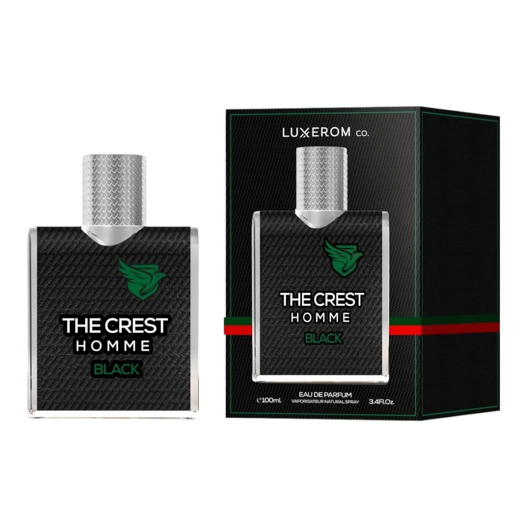 Parfumuri Vanilate - The Crest Black 100ml - Apa de Parfum, Barbati