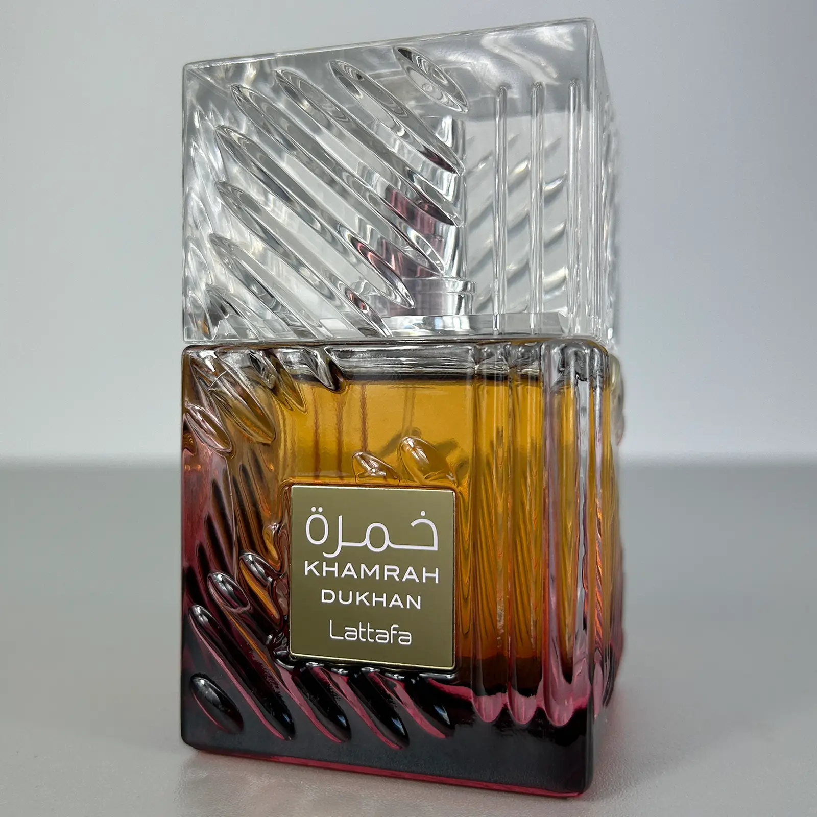 Decanturi de parfumuri - Decant 3 ml parfum Lattafa Khamrah Dukhan Eau De Parfum, unisex