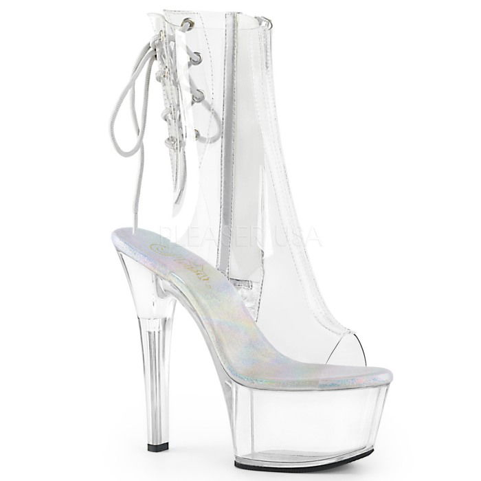 Botine transparente cu toc inalt ASPIRE 1018 C [1]