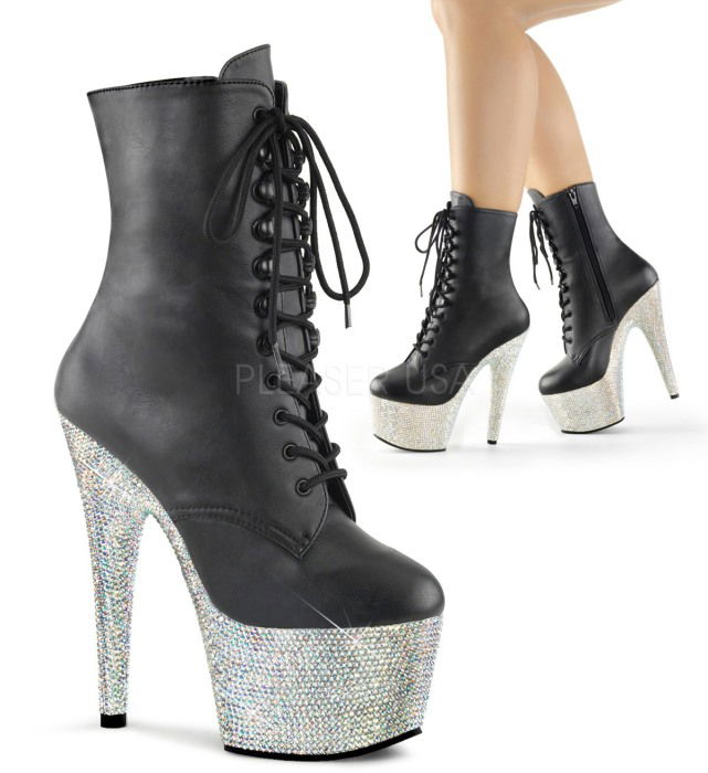 Botine cu toc elegante  BEJEWELED 1020 7 [1]