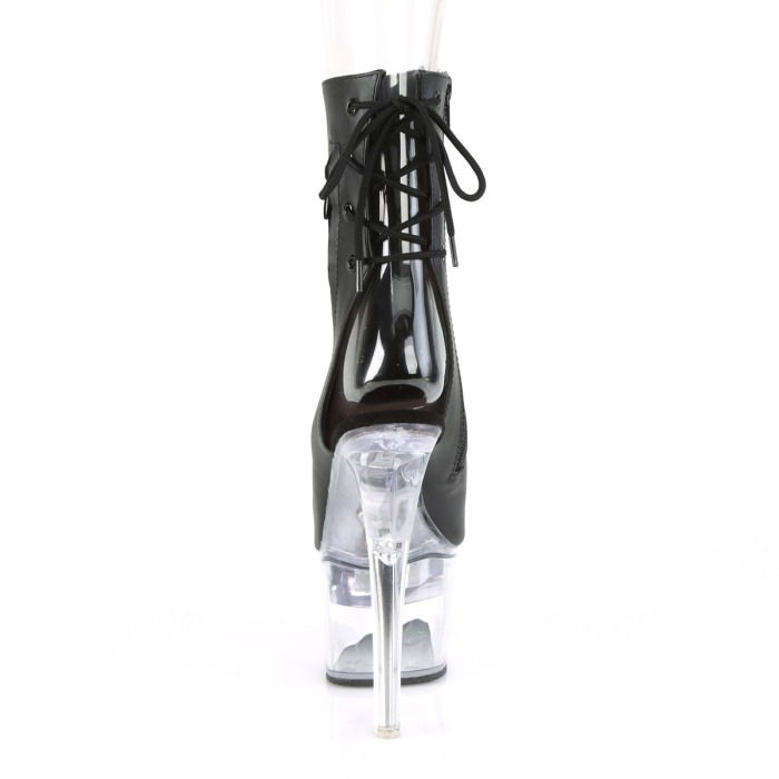 Botine cu platforma cu led, negru mat, pole dance FLASHDANCE 1018 7 [4]