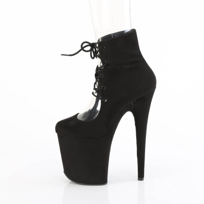 Botine Pleaser FLAMINGO 800-22 din imitație de piele întoarsă pentru dans la bara [2]