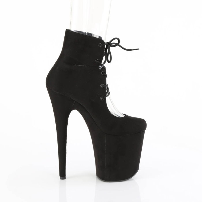 Botine Pleaser FLAMINGO 800-22 din imitație de piele întoarsă pentru dans la bara [5]