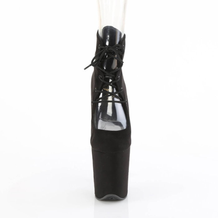 Botine Pleaser FLAMINGO 800-22 din imitație de piele întoarsă pentru dans la bara [4]