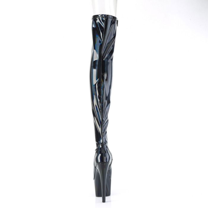 Cizme lungi peste genunchi, cu toc inalt, mulate ADORE 3011 HWR [4]