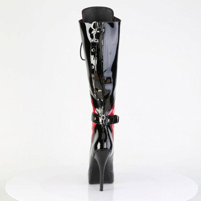 cizme cu platforma goth indulge 2028 pana la genunchi [2]