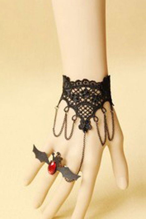 Inel Bratara Gotic Liliac [2]