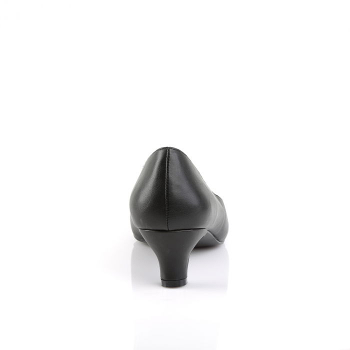 Pantofi cu toc mic piele ecologica marimi mari [4]