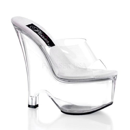 Sandale cu talpa ortopedica, transparente [1]