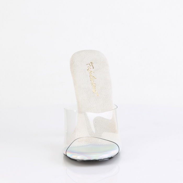 Sandale concurs bikini fitness fara platforma transparente [2]