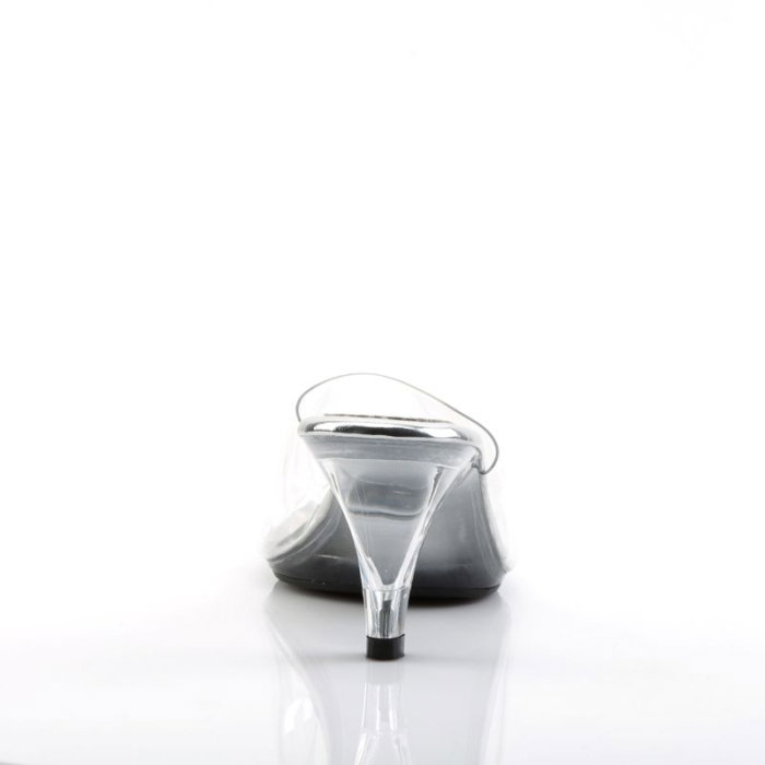 Saboti transparenti cu toc mic si pe marimi mari, pentru bikini fitness, Belle 301 [5]