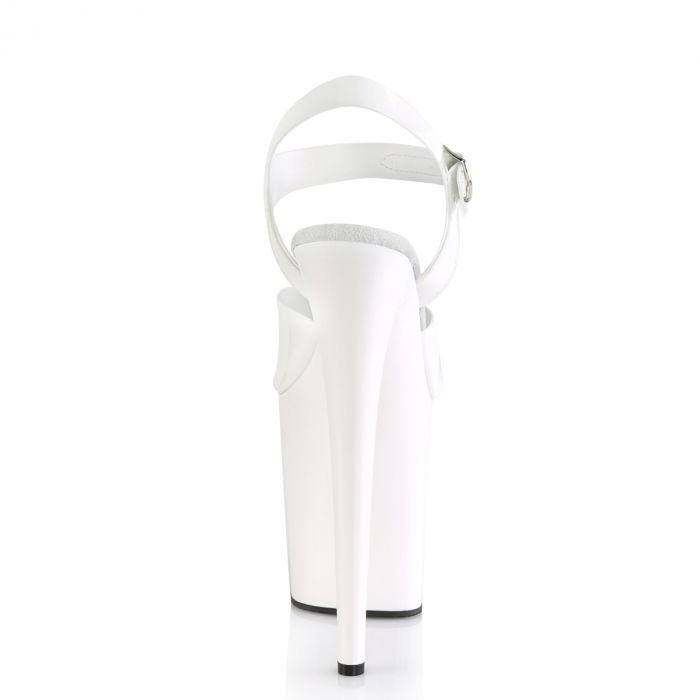 sandale albe cu toc inalt, de mireasa, marimi mari [5]