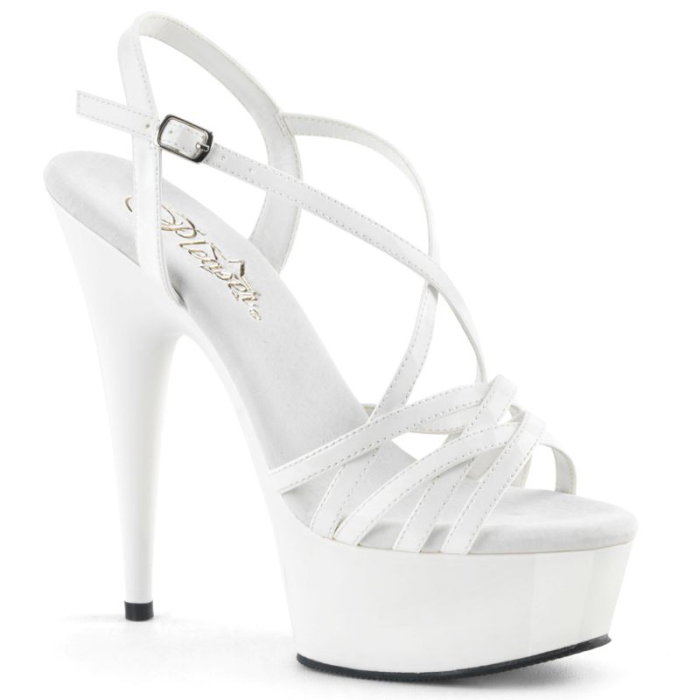 sandale albe cu toc si platforma 15 cm elegante delight 613 [1]