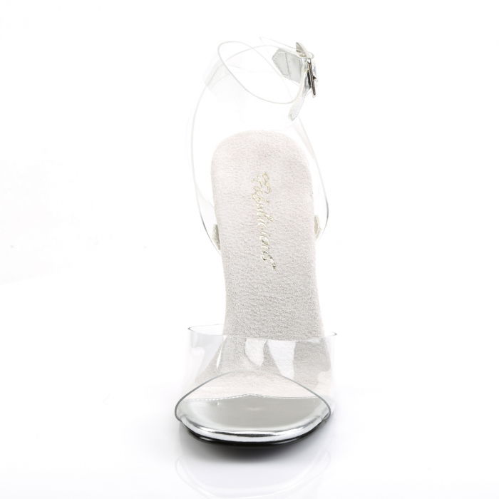 Sandale concurs toc 12 cm fitness fara platforma transparente [2]