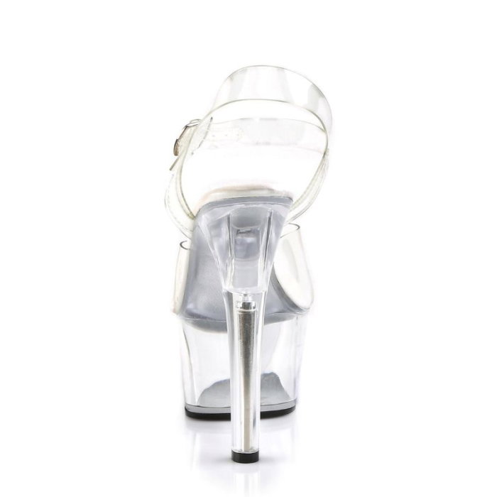 sandale transparente mireasa toc 15 cm platforma Aspire 608 [2]