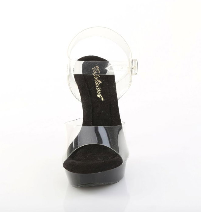 Sandale cu toc mediu de 12 cm brand Pleaser USA marimi mari [5]