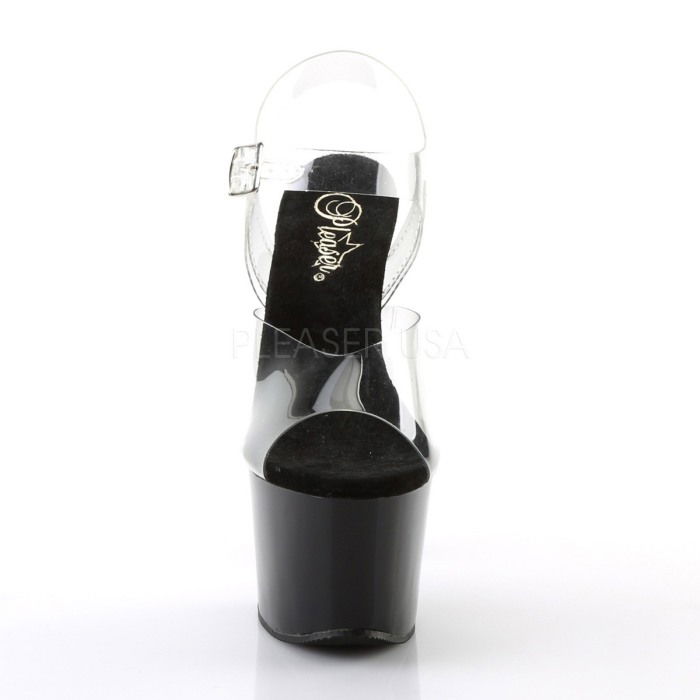 Sandale cu platforma si toc inalt, pole dance, barete silicon SKY 308 [2]