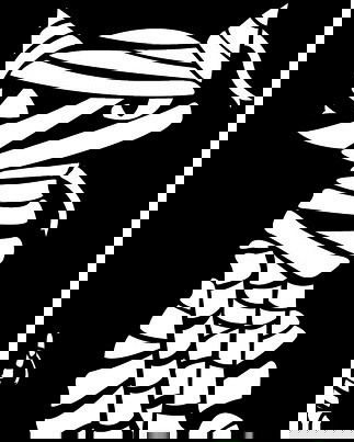 Tricou Pisica mumie [4]