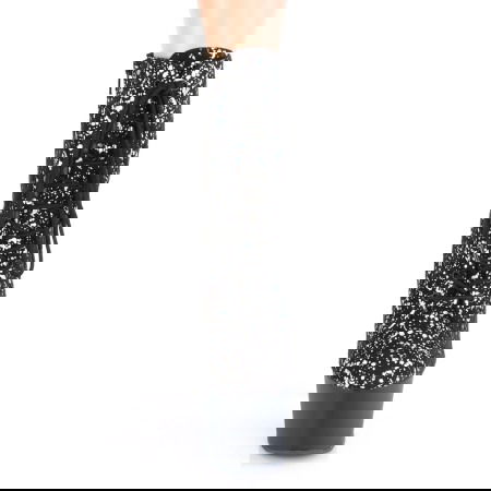 Botine dama cu toc , din catifea cu model pietricele ADORE 1020 SPLAT [1]