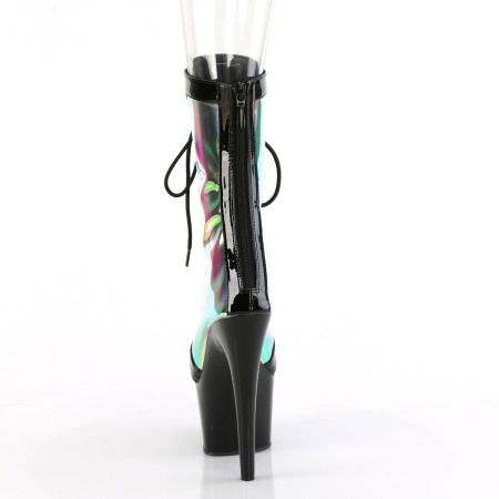 Botine toc inalt 18 cm pole dance papuci dansatoare dans la bara [3]