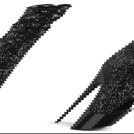 Tocuri de 15 cm - Botine DELIGHT 1008 SQ