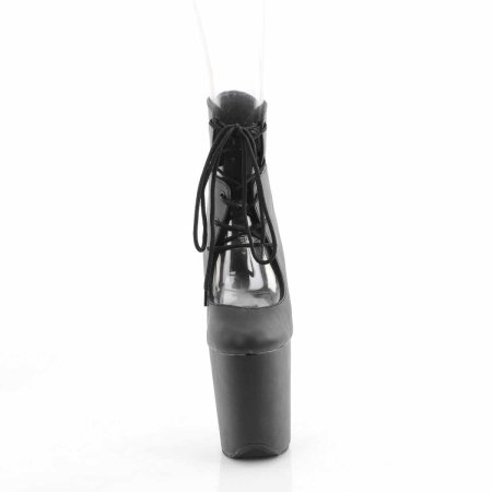 Botine piele ecologica Pleaser FLAMINGO 800-22 pentru pole dance [3]